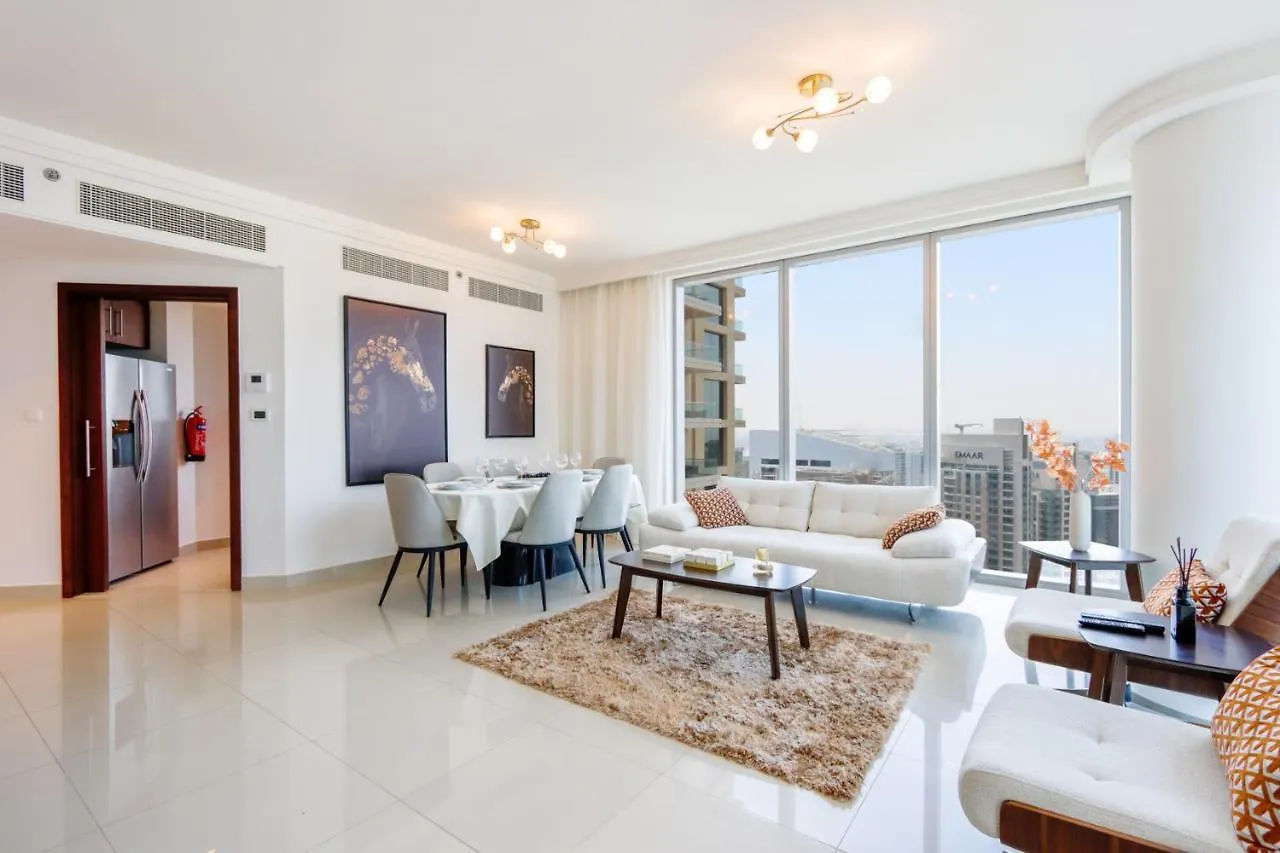 Livbnb - 2Br Burj View In Boulevard Point Дубай 0*,  ОАЭ